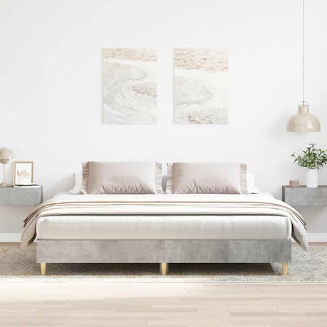 Bed Frame Without Mattress 180X200Cm Engineered Wood