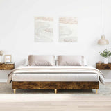Bed Frame Without Mattress 180X200Cm Engineered Wood