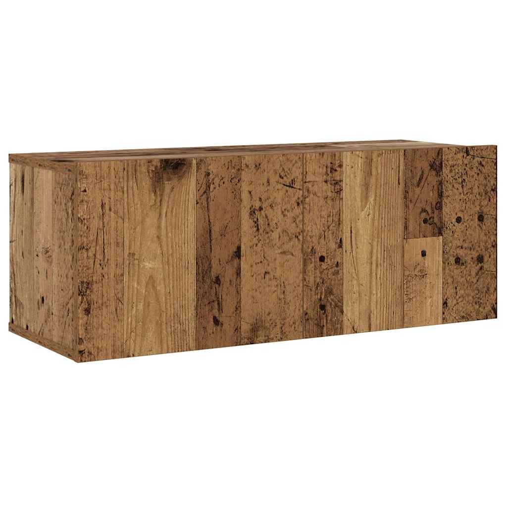 Wall Mounted Tv Cabinets 8 Pcs Engineered Wood