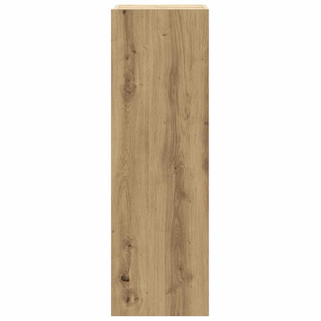 5 Piece Tv Cabinet Set Wall-Mounted Artisan Oak Engineered Wood