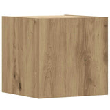 5 Piece Tv Cabinet Set Wall-Mounted Artisan Oak Engineered Wood