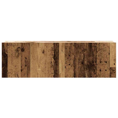 5 Piece Tv Cabinet Set Wall-Mounted Old Wood Engineered Wood