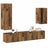 4 Piece Tv Cabinet Set Engineered Wood