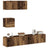 4 Piece Tv Cabinet Set Engineered Wood