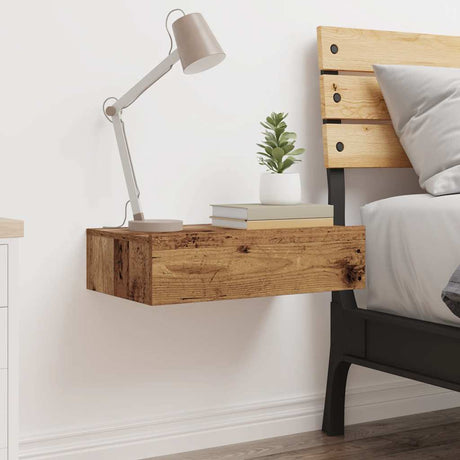 Bedside Cabinet 60X35 Cm Engineered Wood