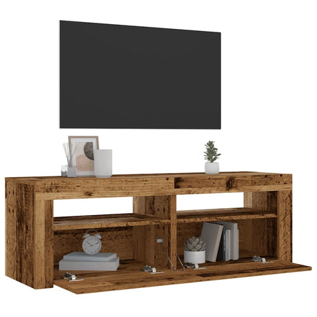 Bedside Cabinets 2 Pcs With Leds 60X35X40 Cm