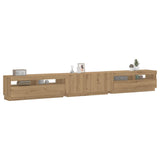 Tv Cabinet With Led Lights 300X35X40 Cm