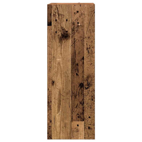 5 Piece Tv Cabinet Set Wall-Mounted Old Wood Engineered Wood