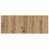 5 Piece Tv Cabinet Set Wall-Mounted Artisan Oak Engineered Wood
