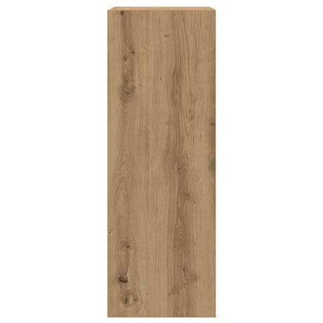5 Piece Tv Cabinet Set Wall-Mounted Artisan Oak Engineered Wood