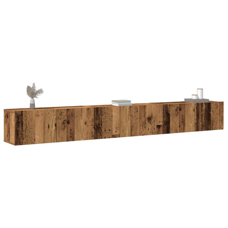 3 Piece Tv Cabinet Set Engineered Wood