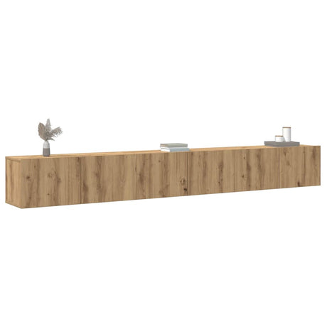 3 Piece Tv Cabinet Set Engineered Wood
