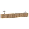 3 Piece Tv Cabinet Set Engineered Wood