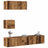 4 Piece Tv Cabinet Set Engineered Wood