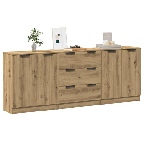 3 Piece Sideboards Engineered Wood
