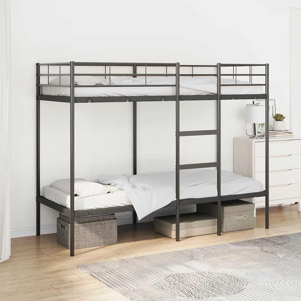 Bunk Bed Without Mattress Steel