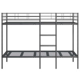 Bunk Bed Without Mattress Steel