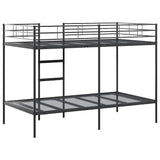 Bunk Bed Without Mattress Steel