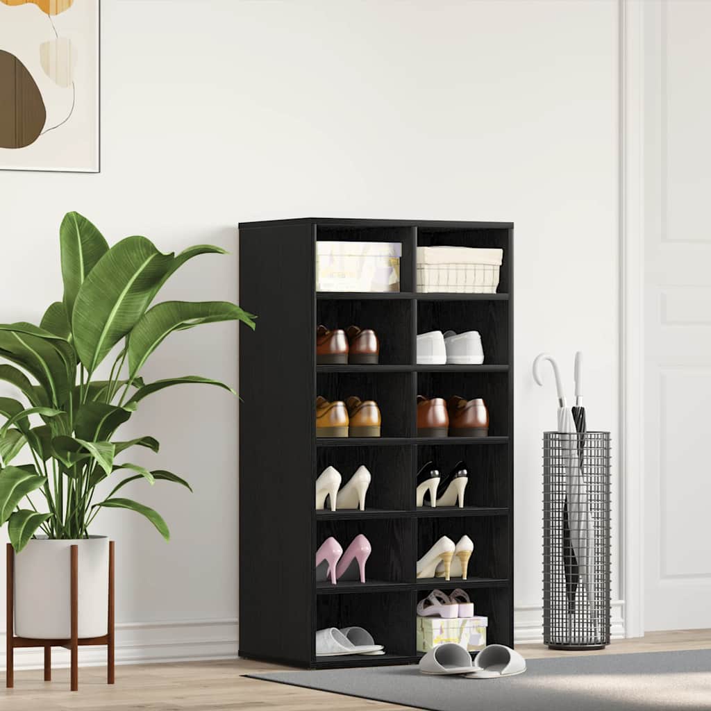 Shoe Rack 54X34X100.5 Cm Engineered Wood