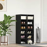 Shoe Rack 54X34X100.5 Cm Engineered Wood