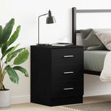 Bedside Cabinet 38X35X56 Cm Engineered Wood
