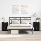 Bedside Cabinet 38X35X56 Cm Engineered Wood