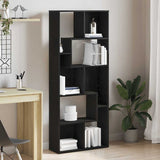 Book Cabinet 67X24X161 Cm Engineered Wood