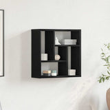 Wall Shelf 45.1X16X45.1 Cm Engineered Wood