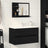 Bathroom Mirror 60X10.5X45 Cm Engineered Wood