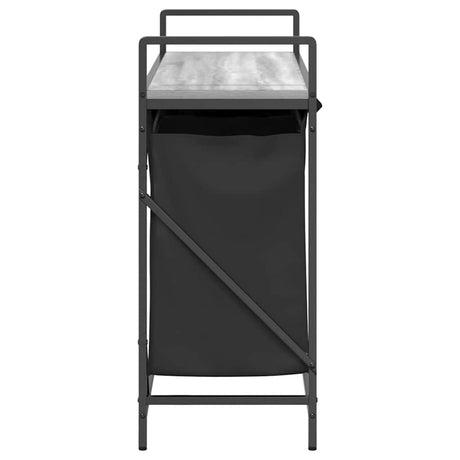Laundry Basket 3 Compartments With Shelf