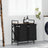 Laundry Basket 3 Compartments With Shelf