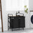 Laundry Basket 3 Compartments With Shelf