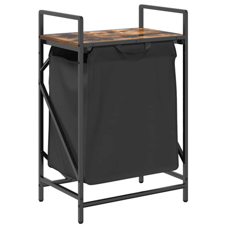 Laundry Basket 1 Compartment With Shelf