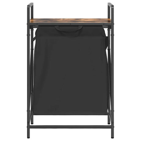 Laundry Basket 1 Compartment With Shelf