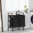 Laundry Basket 2 Compartments With Wheels