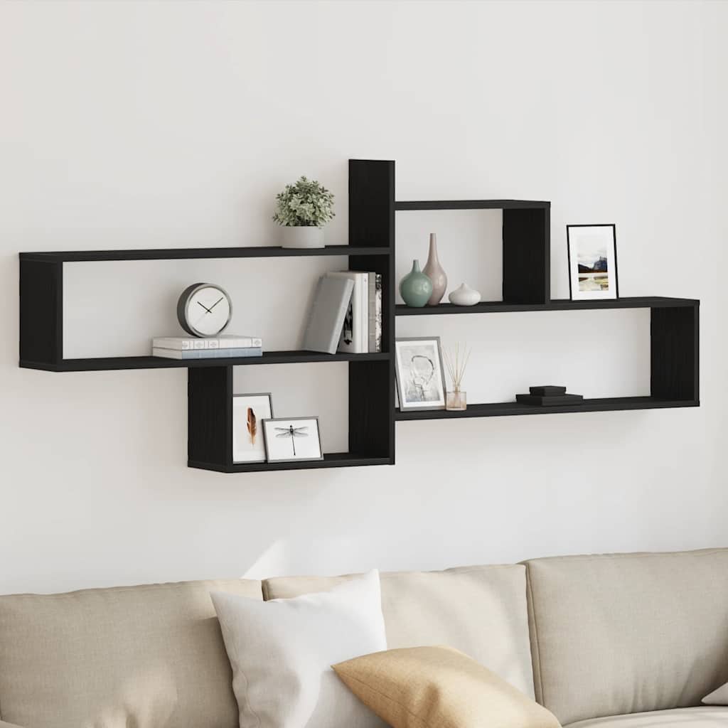 Wall Shelf 167.5X18X68 Cm Engineered Wood