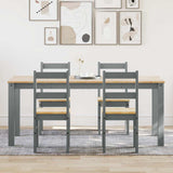 4 Piece Dining Set Panama Solid Wood Pine