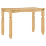 3 Piece Dining Set Panama Solid Wood Pine