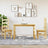 3 Piece Dining Set Panama Solid Wood Pine