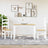 3 Piece Dining Set Panama Solid Wood Pine