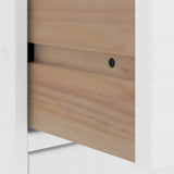 Side Cabinets 4 Pcs &quot;Odda&quot; 40X24X79 Cm Solid Wood Pine