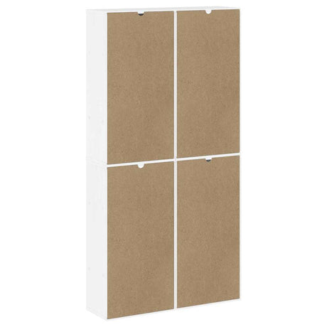 Side Cabinets 4 Pcs &quot;Odda&quot; 40X24X79 Cm Solid Wood Pine