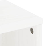 Side Cabinets 4 Pcs &quot;Odda&quot; 40X24X79 Cm Solid Wood Pine