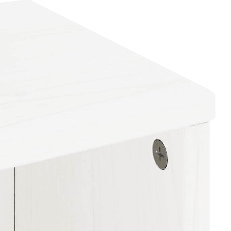 Side Cabinets 4 Pcs &quot;Odda&quot; 40X24X79 Cm Solid Wood Pine