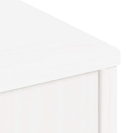 Side Cabinets 4 Pcs &quot;Odda&quot; 40X24X79 Cm Solid Wood Pine