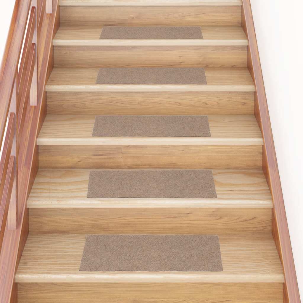 Self-Adhesive Stair Mats Rectangular 15 Pcs