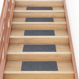 Self-Adhesive Stair Mats Rectangular 15 Pcs