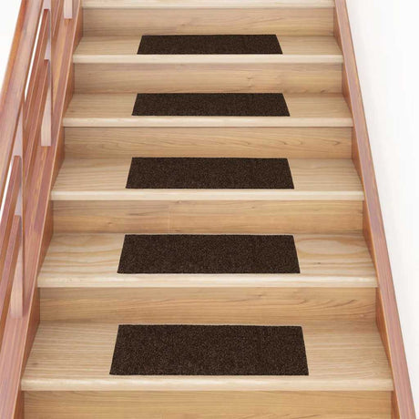 Self-Adhesive Stair Mats Rectangular 15 Pcs