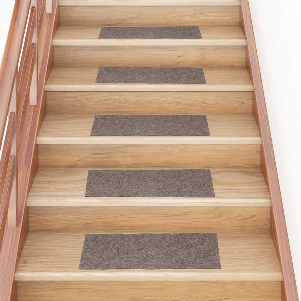 Self-Adhesive Stair Mats Rectangular 15 Pcs