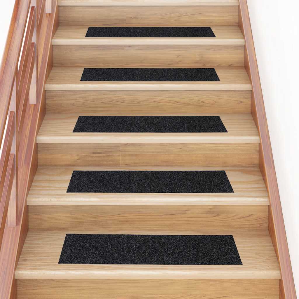 Self-Adhesive Stair Mats Rectangular 15 Pcs